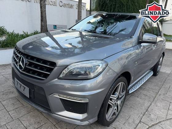 MERCEDES-BENZ ML 63 AMG 5.5 V8 32V BITURBO GASOLINA 4P AUTOMÁTICO MERCEDES-BENZ ML 63 AMG 5.5 V8 32V BITURBO GASOLINA 4P AUTOMÁTICO